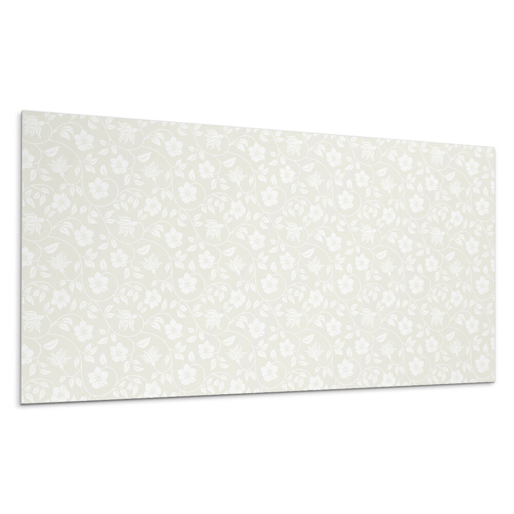 Dekorpanel falra Virágminta a háttérben