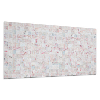 Dekorpanel falra Négyzetekből készült mozaikminta