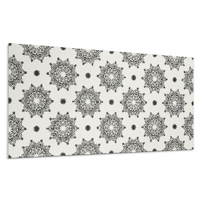 Öntapadó falburkolat Mandala minta rácsban