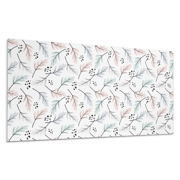 Dekorpanel falra Finom növényi minta