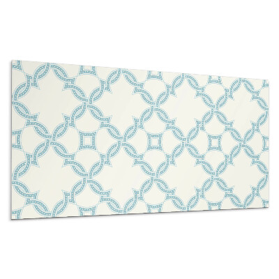 Dekorpanel falra Összefonódó minták rácsban