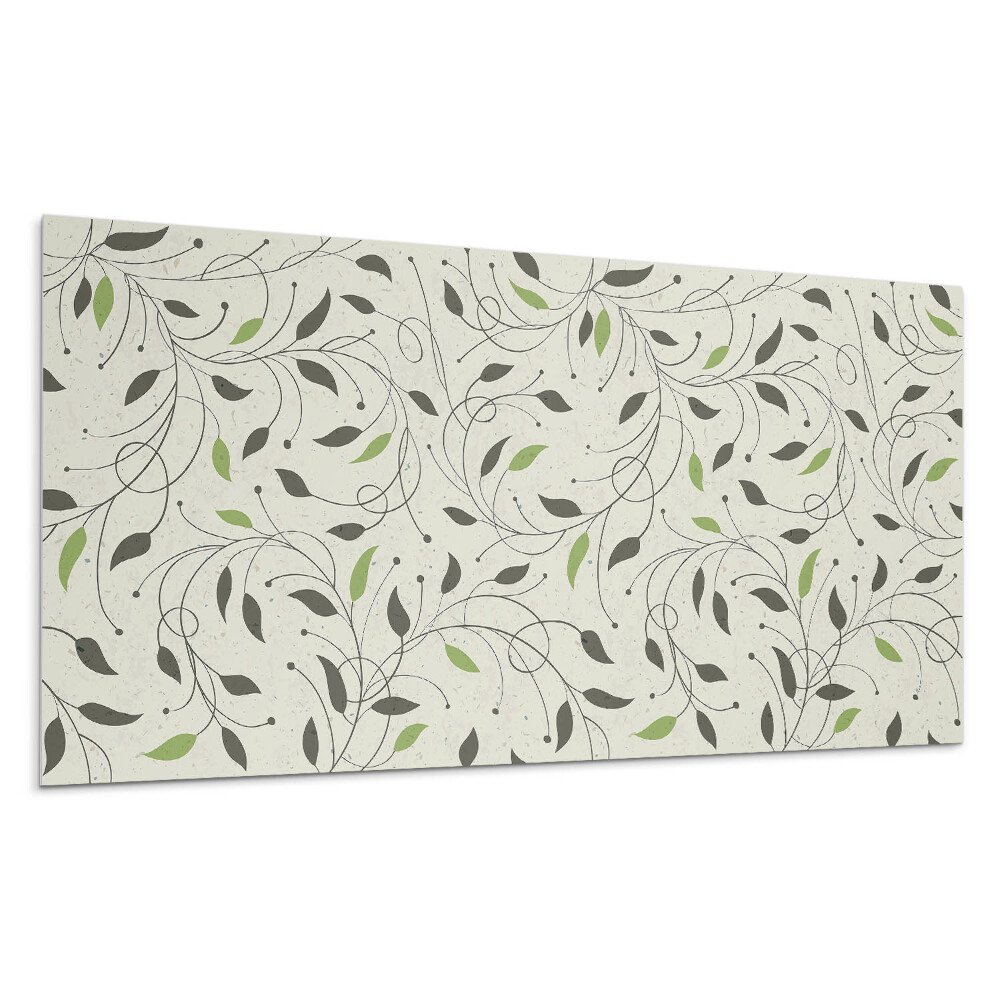 Öntapadó falburkolat Minta levelekkel és gallyakkal