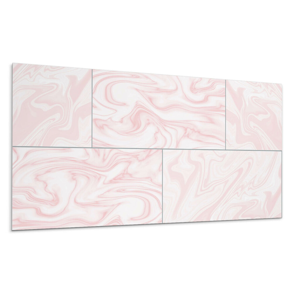 Dekorpanel falra Márványminta hullámokkal