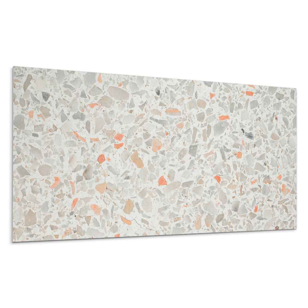 Falpanel Kőzárványokkal ellátott minta