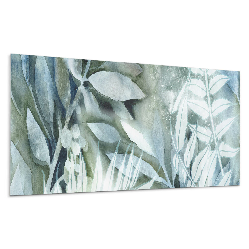 Pvc falpanel Akvarell növényi minták