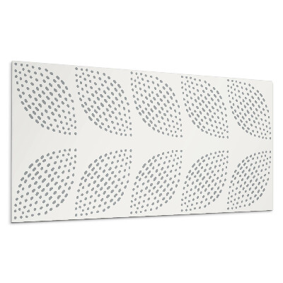 Dekorpanel falra Levélminta pöttyökkel