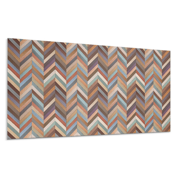 Dekorpanel falra Halszálkás fa minta