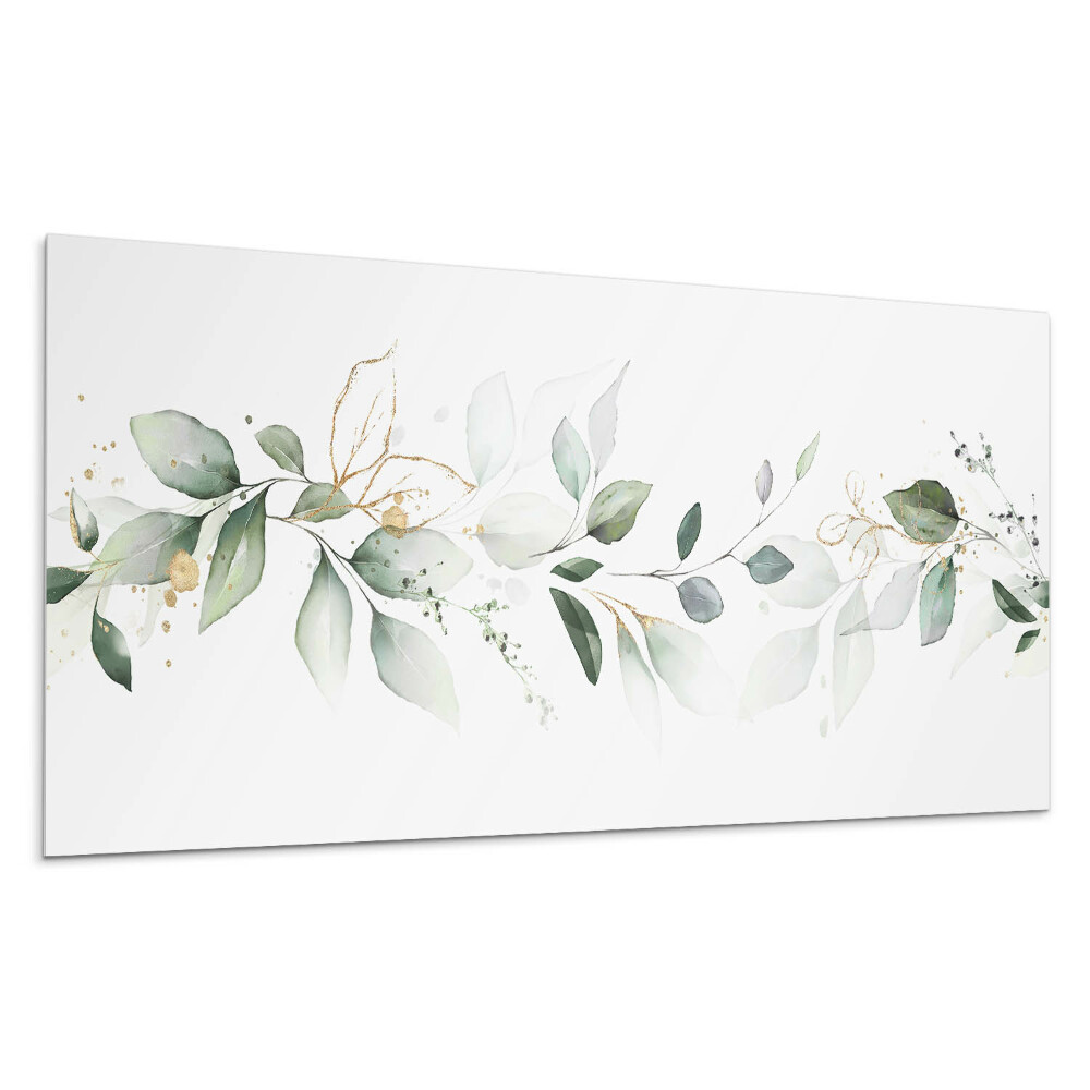 Öntapadó falburkolat Levelek és finom díszítések