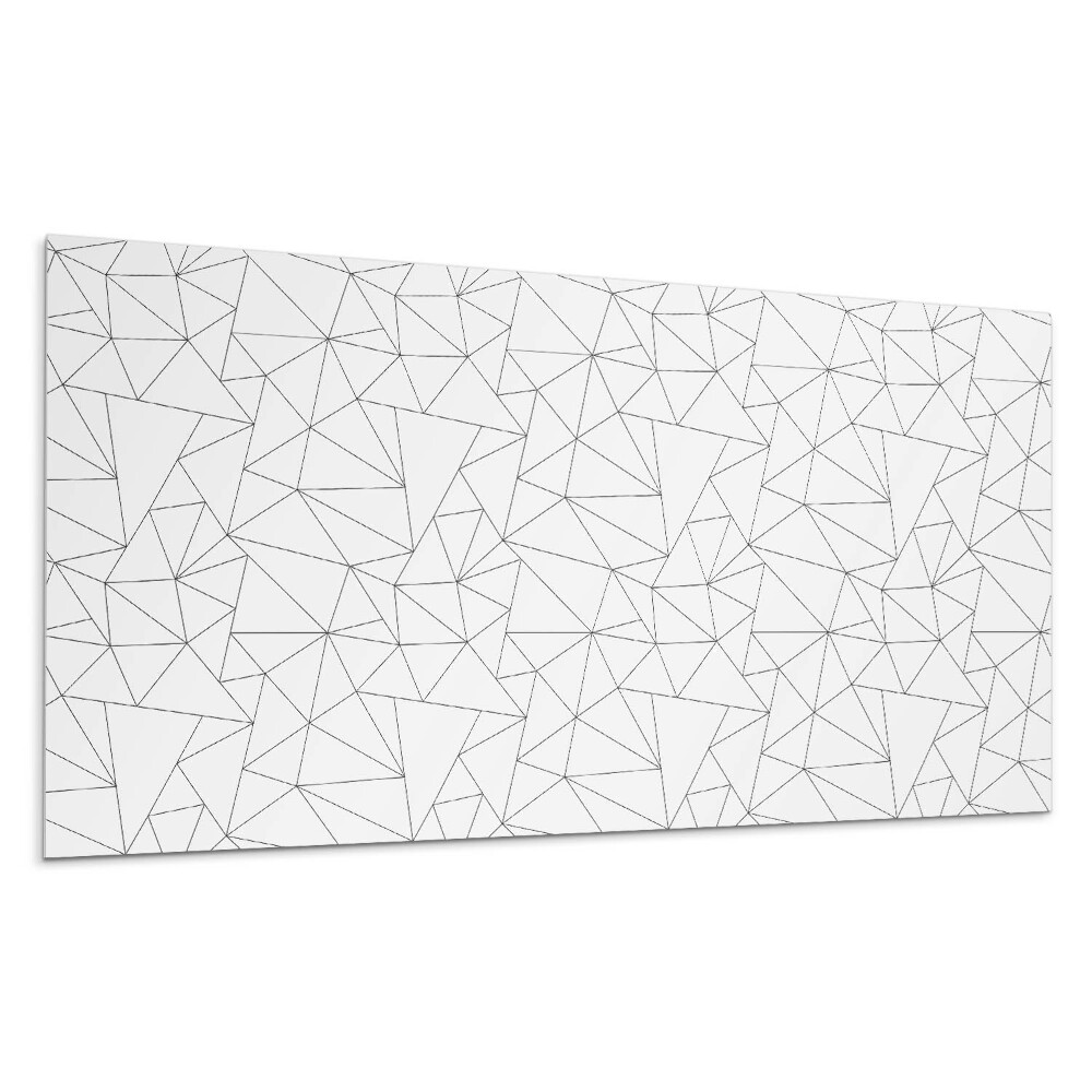 Öntapadó falburkolat Absztrakt háromszög minta