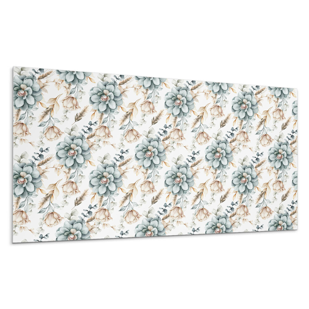 Dekorpanel falra Virágmintás növény