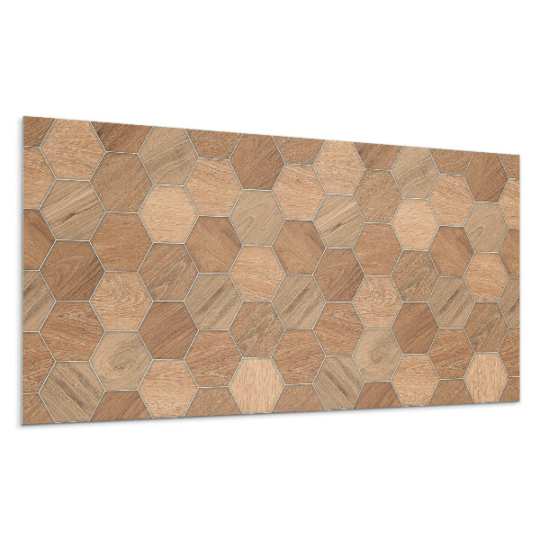 Falpanel Hatszögletű csempe minta