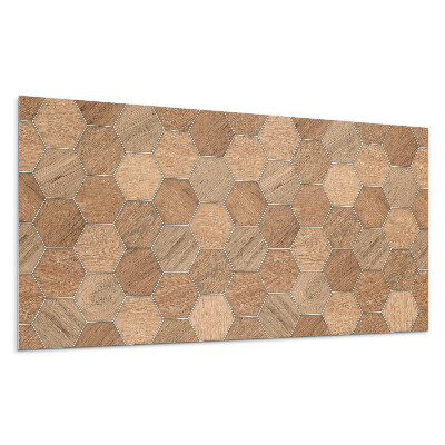 Falpanel Hatszögletű csempe minta