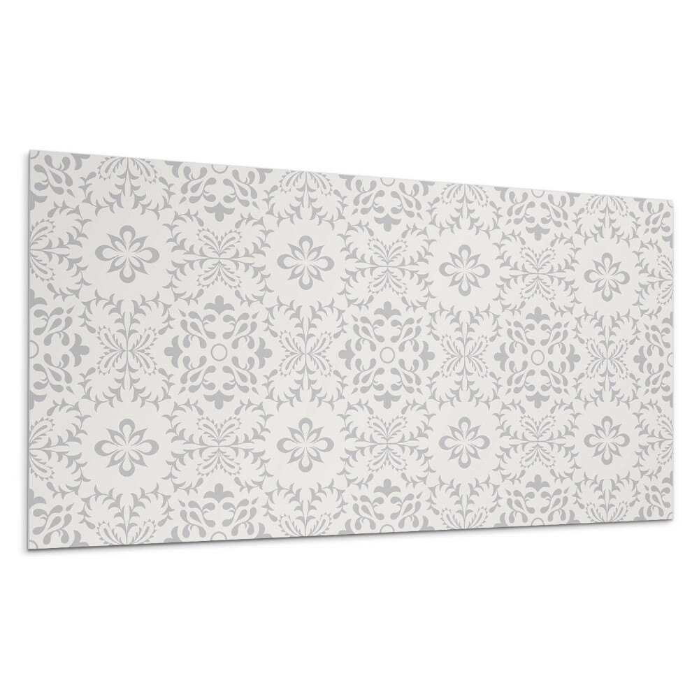 Pvc falpanel Virágminta részletekkel