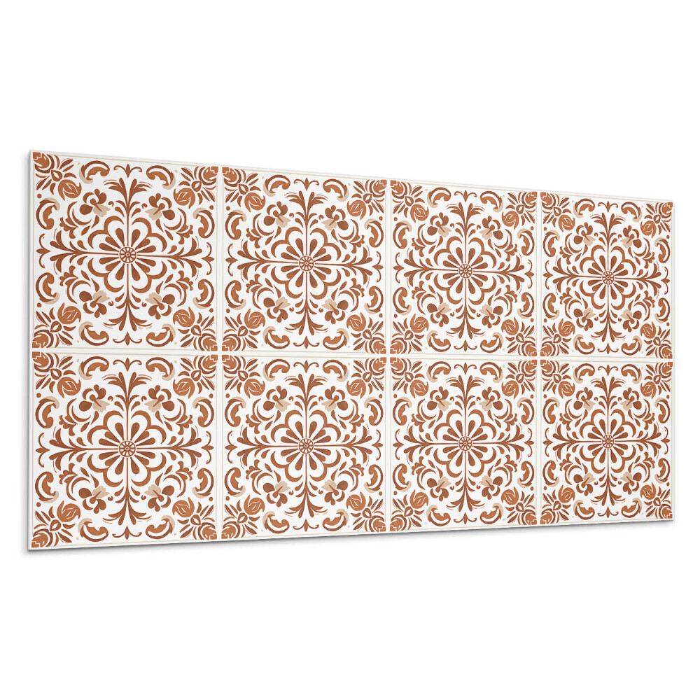 Dekorpanel falra Díszes virágmintás