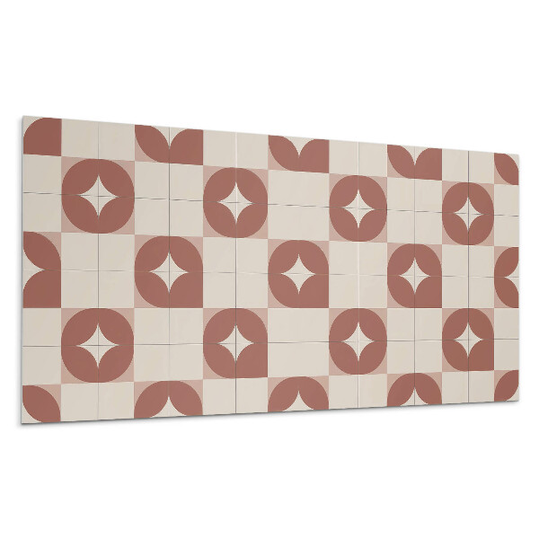 Pvc falpanel Geometrikus minta körökkel