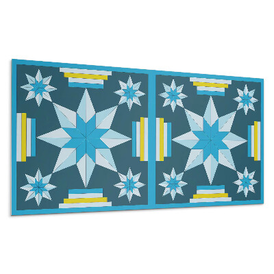 Pvc falpanel Geometriai csillagok elrendezése