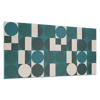 Dekorpanel falra Formák és formák geometriája