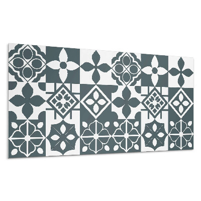 Öntapadó falburkolat Geometriai minták a csempékben