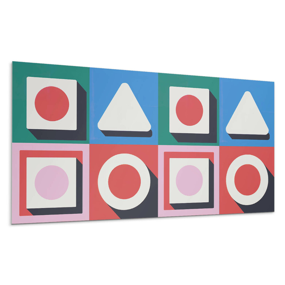 Öntapadó falburkolat Geometria árnyékokkal