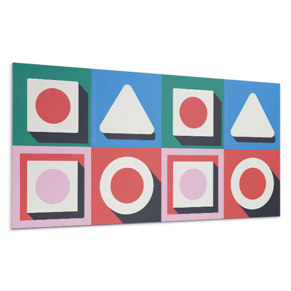 Öntapadó falburkolat Geometria árnyékokkal