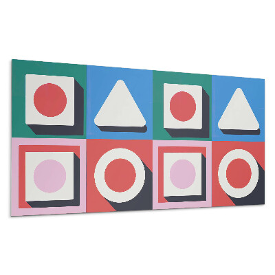 Öntapadó falburkolat Geometria árnyékokkal