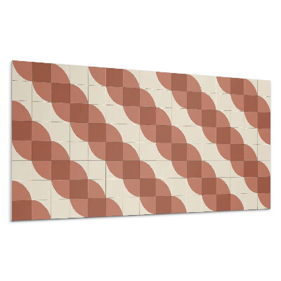 Falpanel Geometrikus hullámos minta