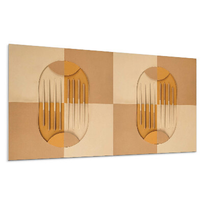 Dekorpanel falra Geometrikus minta textúrával