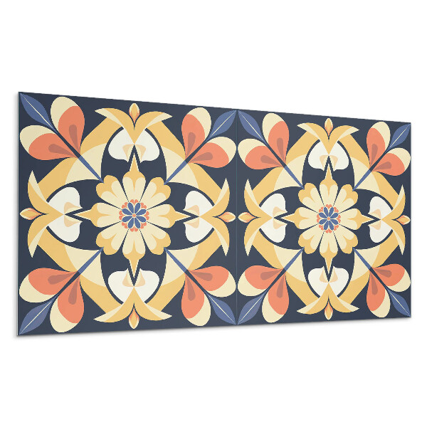 Dekorpanel falra Virágmintás mandala