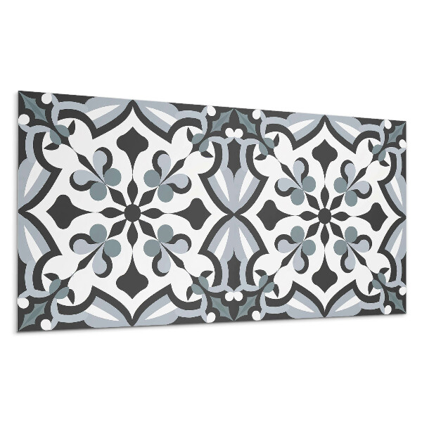 Falpanel Stílusos növényi minta