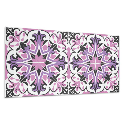 Falpanel Virágos csillagminta