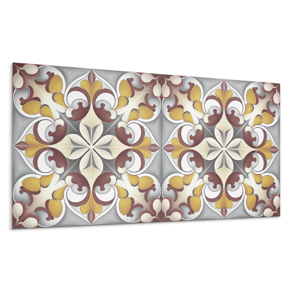 Falpanel Virágos mozaikminta