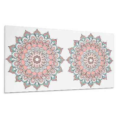 Falpanel Virágmintás mandala