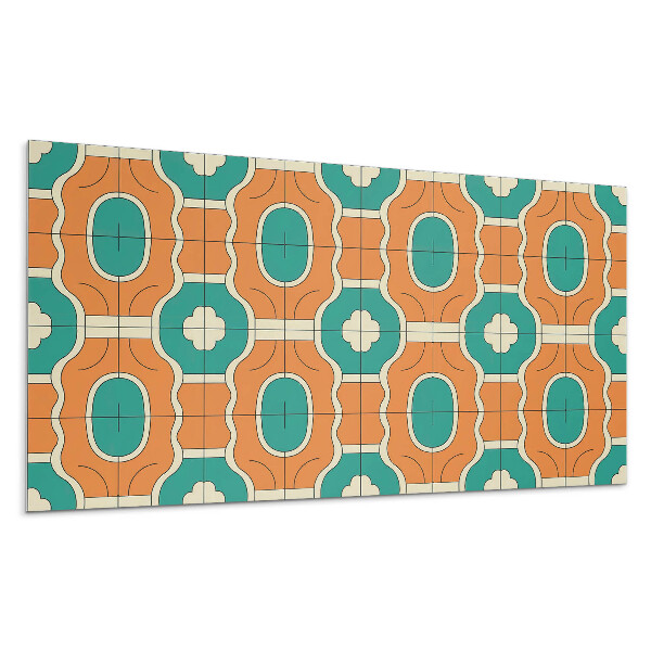 Pvc falpanel Geometrikus kockás minta