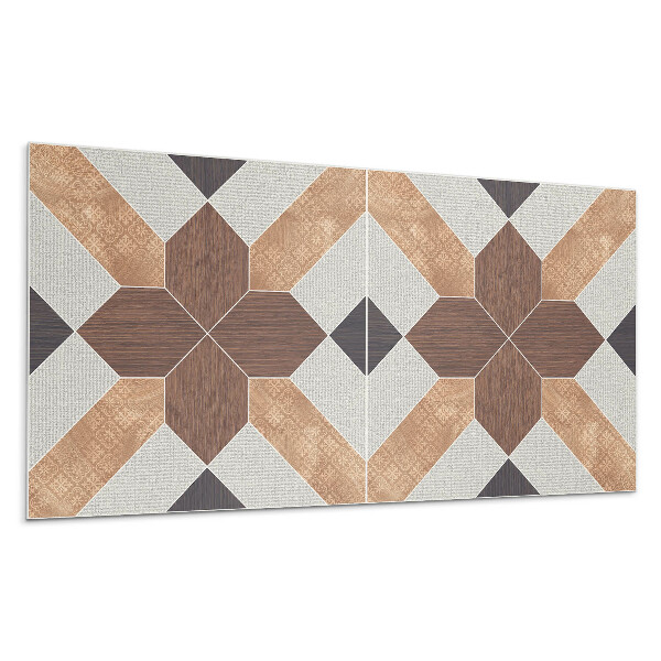 Pvc falpanel Geometrikus minta motívummal