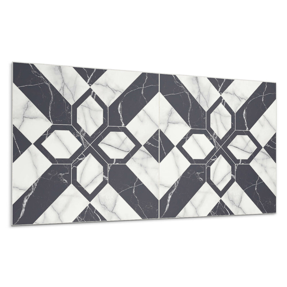 Dekorpanel falra Geometrikus márványminta