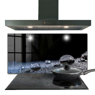 Konyhai hátfal panel Vízcseppek és fények