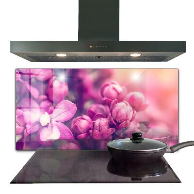 Konyhai panel Virágos mintázatú háttér