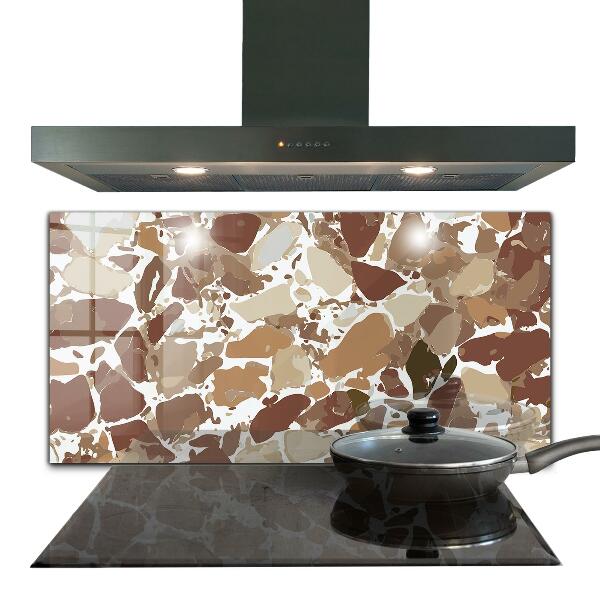 Konyhai fali panel Terrazzo mintázat