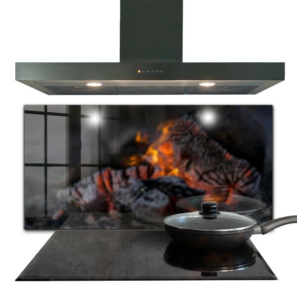 Konyhai panel Grillezett húsok tűzön