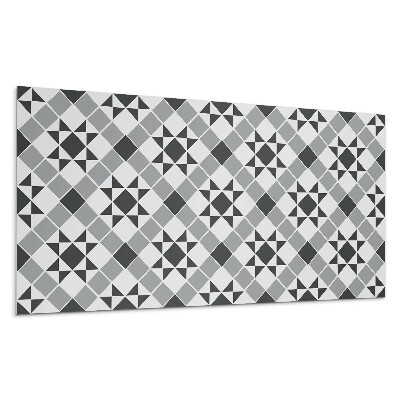 Falpanel Geometrikus minta csillagokkal