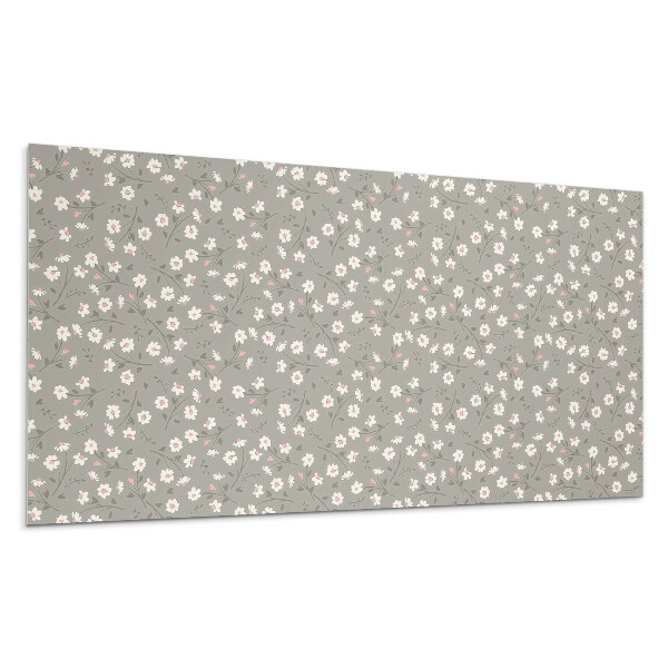 Pvc falburkolat Virágminta a háttérben