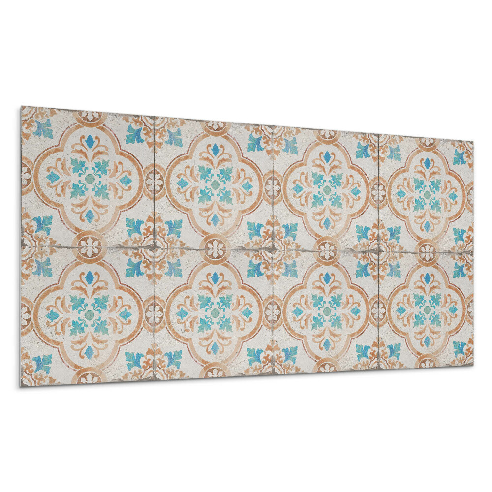 Öntapadó falburkolat Dekoratív motívum virágokkal