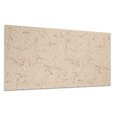 Falpanel Hullámos vonalminta