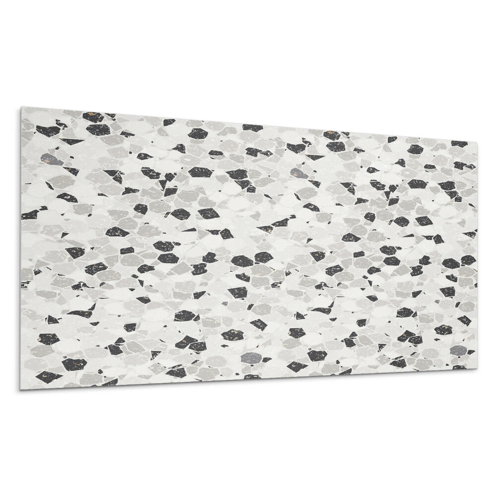 Öntapadó falburkolat Terrakotta minta kövekkel