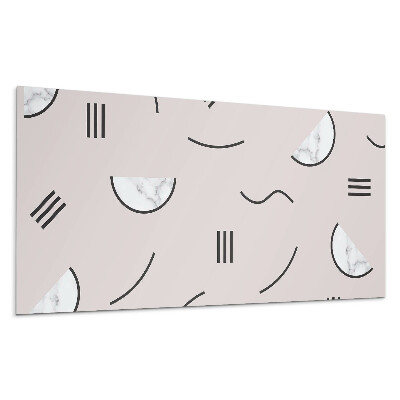 Öntapadó falburkolat Absztrakt geometrikus minta