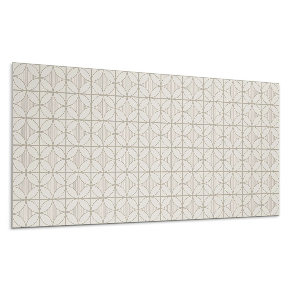 Dekorpanel falra Geometrikus minta körökkel