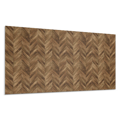 Dekorpanel falra Halszálkás deszkaminta