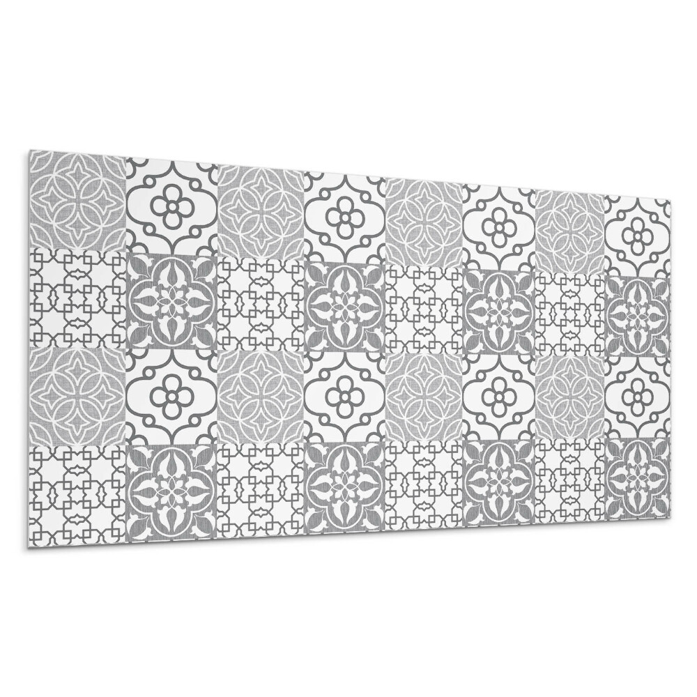 Pvc falburkolat Geometriai minták az elrendezésben