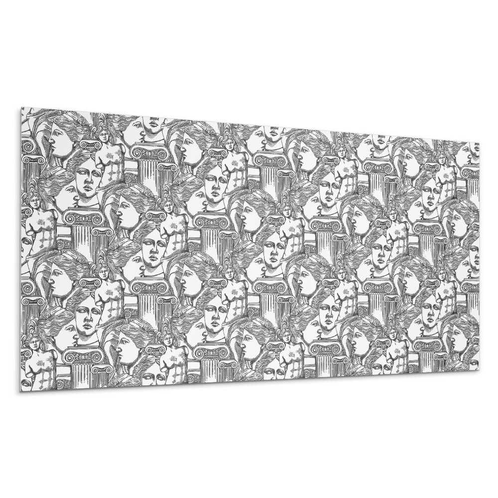 Falpanel Klasszikus faragványokkal díszített minta