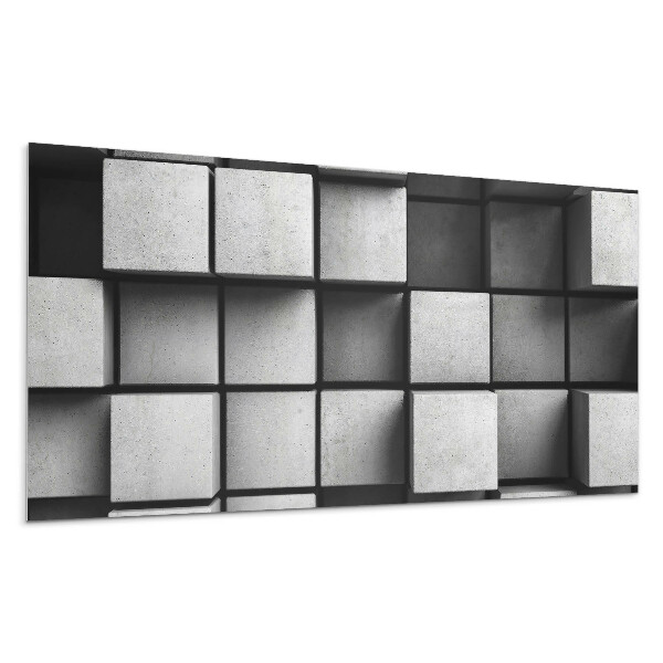 Dekorpanel falra Geometriai blokkelrendezés